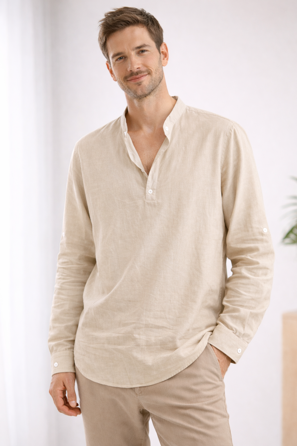 Nathan | Relaxed And Stylish Long-Sleeved Shirt 0