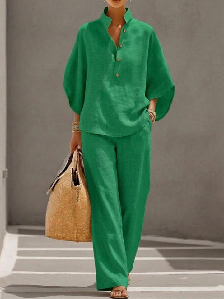 Nerina | Breezy & Effortless Women's Loungewear Two Piece Set 2