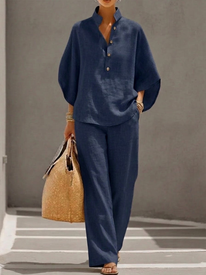 Nerina | Breezy & Effortless Women's Loungewear Two Piece Set 3