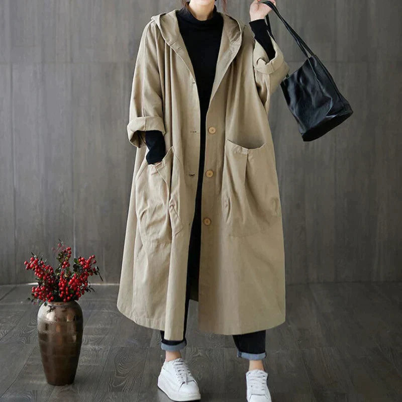 Noa | Stylish and elegant oversized trench coat 4