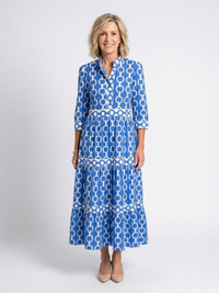 Zara | Abito Midi Moderno e Audace con Stampa a Catena