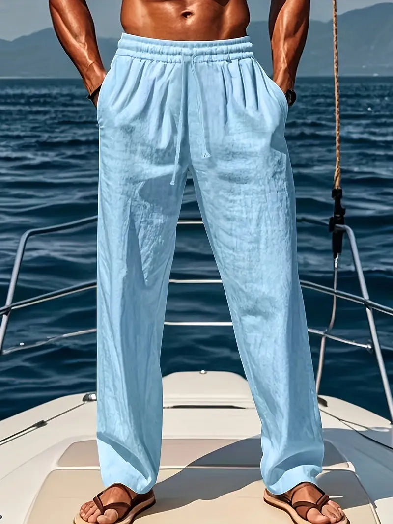 Nolan | Men’s Linen Pants – Comfortable, Airy & Stylish for Summer 6