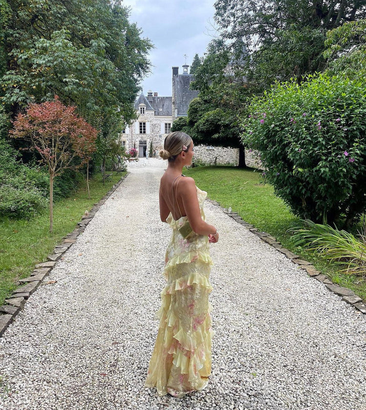Nora | Graceful and Flowing Ruffled Maxi Dress 4