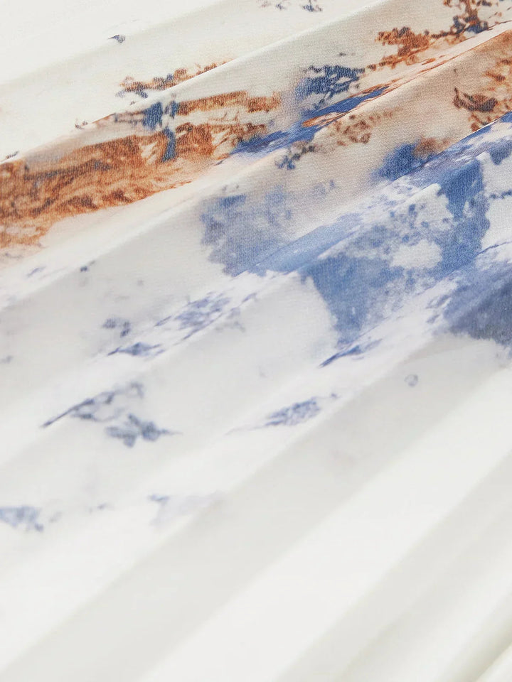 Nora | Maxi dress with long sleeves and floral print 7