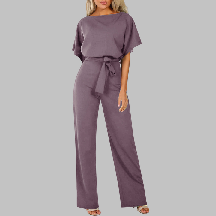 Nova | Belted Wide-Leg Elegant Jumpsuit 8