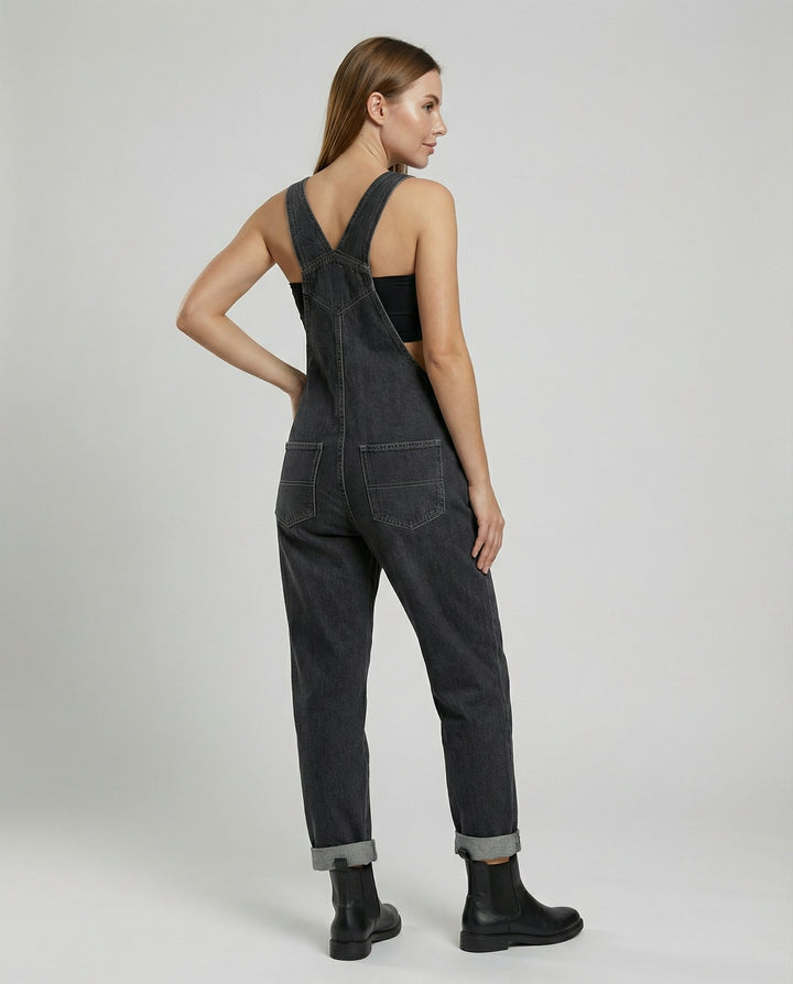 Nova | Trendy Cross-Back Denim Dungarees 2