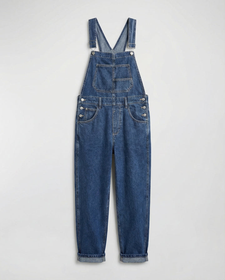 Nova | Trendy Cross-Back Denim Dungarees 4