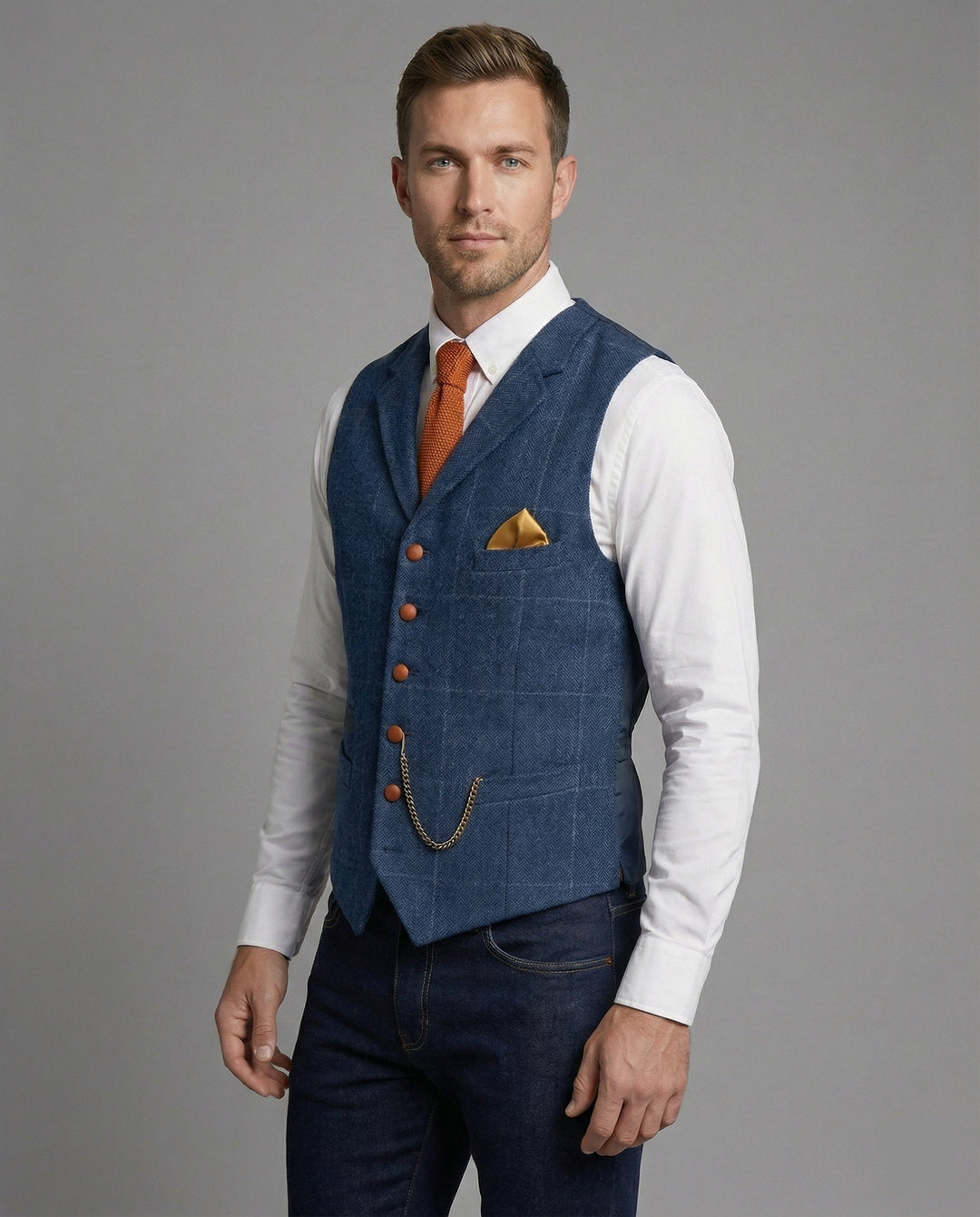 Oliver | Classic & Stylish Men's Vintage Vest 0