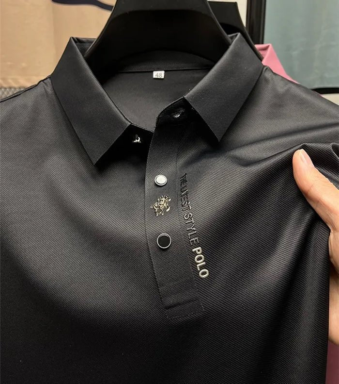Oliver | Premium Wrinkle-Resistant Stretch Cotton Polo Shirt 1