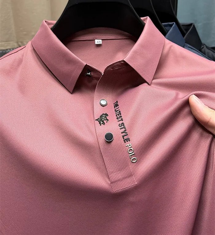 Oliver | Premium Wrinkle-Resistant Stretch Cotton Polo Shirt 3