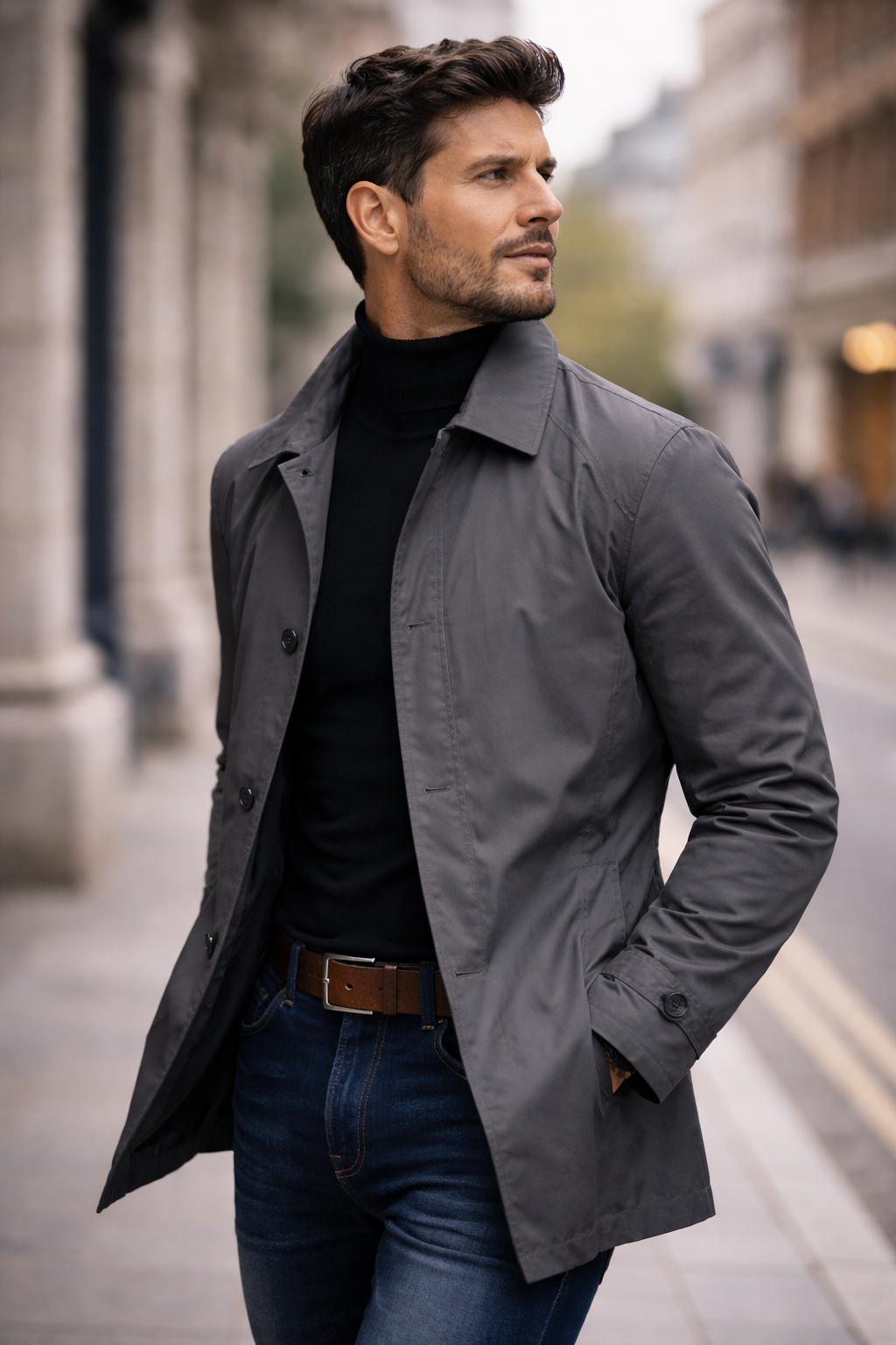 Oliver | Stylish Windproof and Water-Resistant Winter Long Coat 6