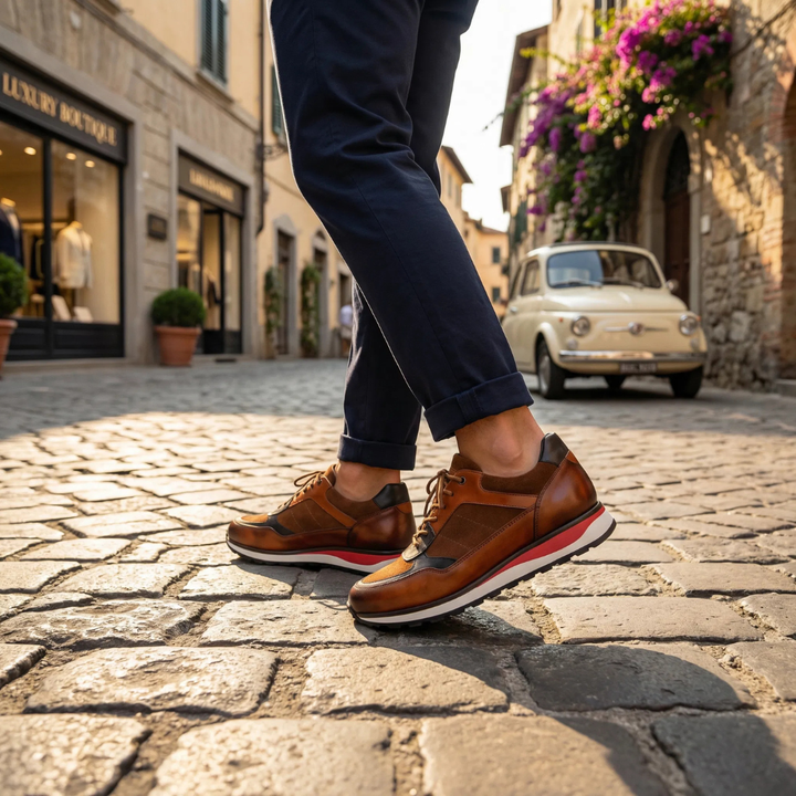 Oliver | Trendy and Sophisticated Premium Leather Sneakers 4