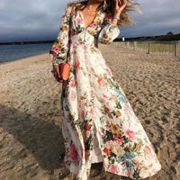 Seraphine | Women’s Floral Long Sleeve Maxi Dress