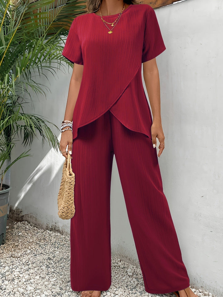 Olivia | Sophisticated And Comfortable Loungewear Two Piece Set 1