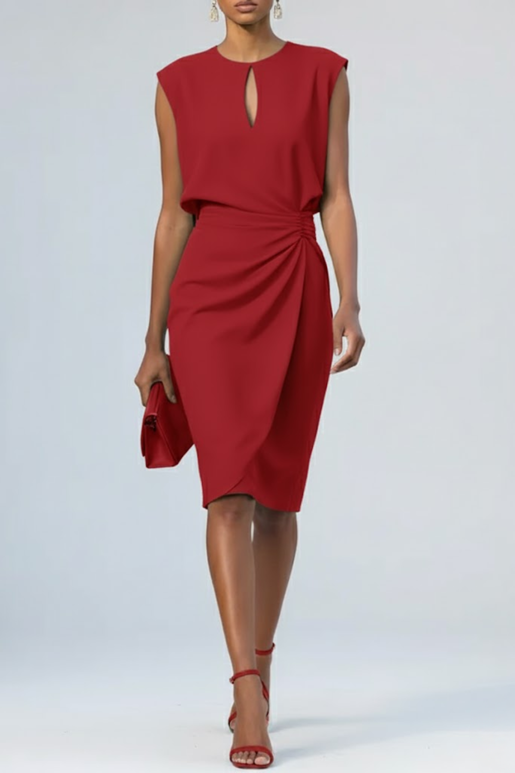Olivia | Sophisticated and Flawless Midi Cocktail Dress 5