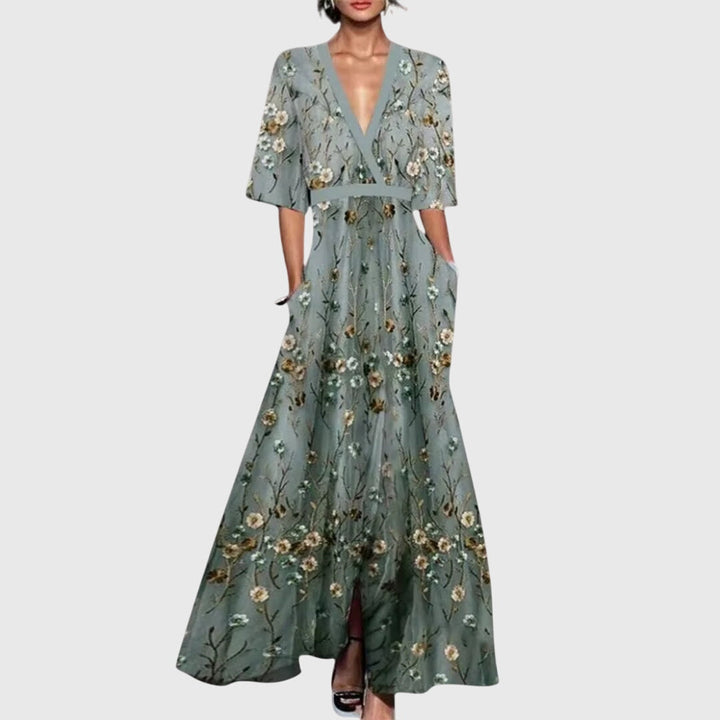 Olivia | Stylish and Airy Floral Spring Dress For Woman 2