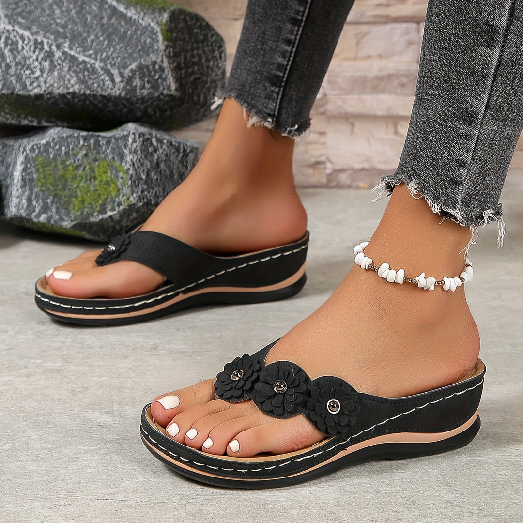 Olivia | Women's Sandals Slip-On Arch Support Comfortable Casual Style 9