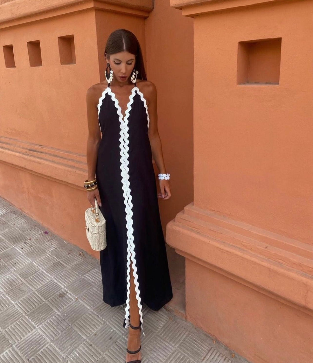 Olivia | Womens Dress Wedding Guest Dresses Elegant Wrap Comfortable Fit 0