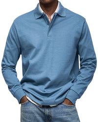 John | Soft and Breathable Long Sleeve Polo