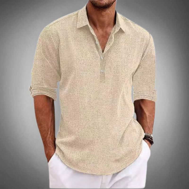 Parker | Relaxed Fit Cotton-Blend Men’s Shirt – Effortless Style & Comfort 3