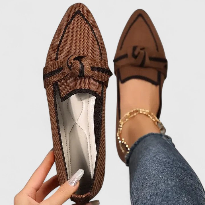 Patricia | Elegant Ribbon Orthopedic Flat Shoes for Ultimate Comfort 2