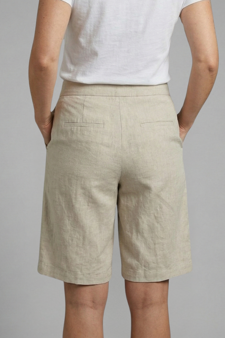 Patricia | High-Waisted Knee-Length Summer Shorts 4