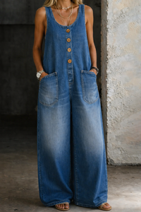 Maryellen | Salopette di jeans da donna senza sforzo e confortevoli
