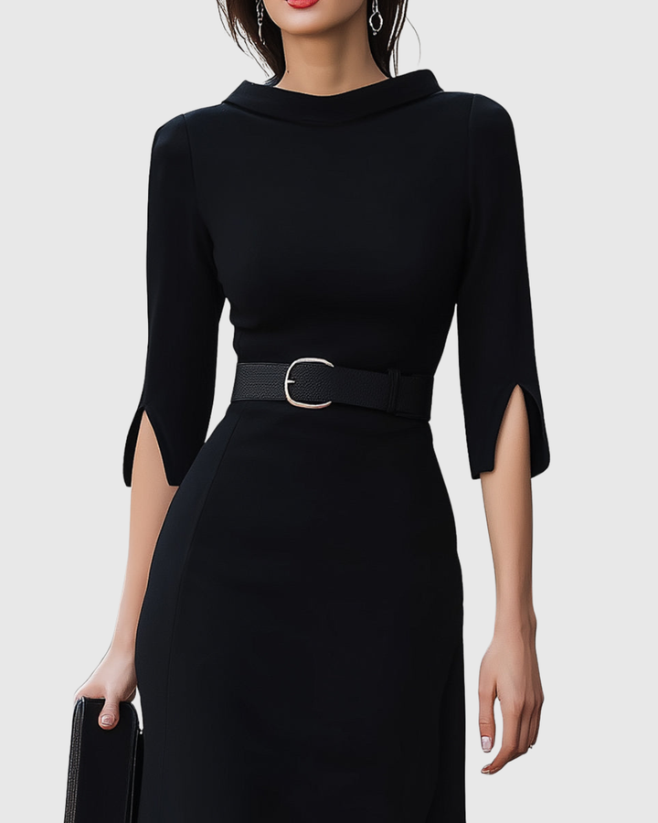 Piper | Sophisticated And Modern Midi Dress 2