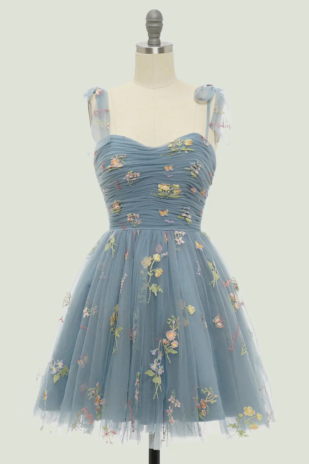 Rachelle | Elegant Floral Embroidered Cocktail Dress 12