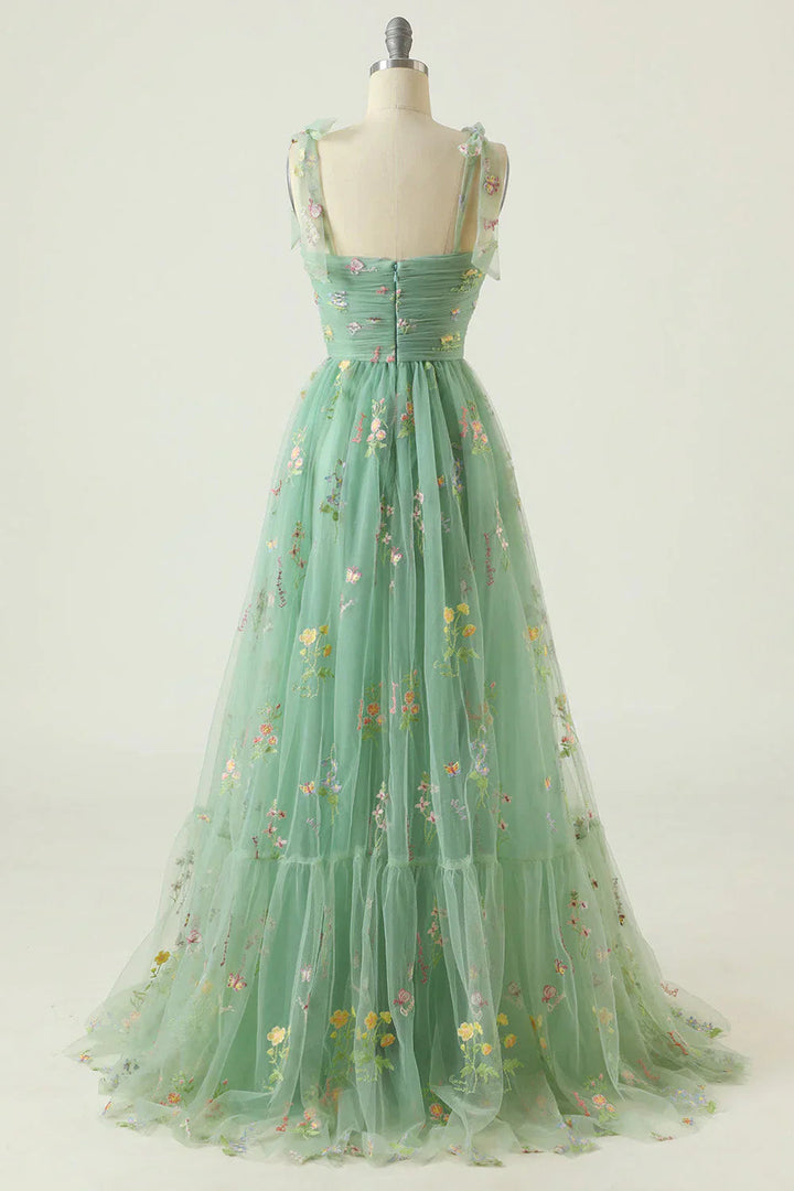 Rachelle | Elegant Floral Embroidered Cocktail Dress 2