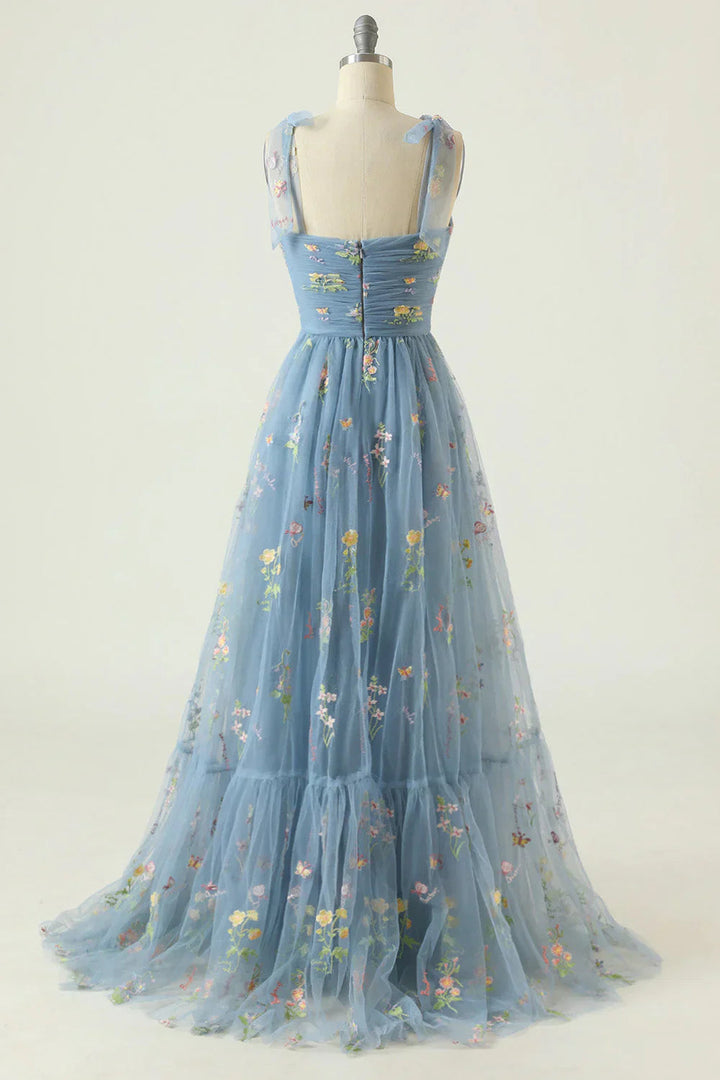 Rachelle | Elegant Floral Embroidered Cocktail Dress 3