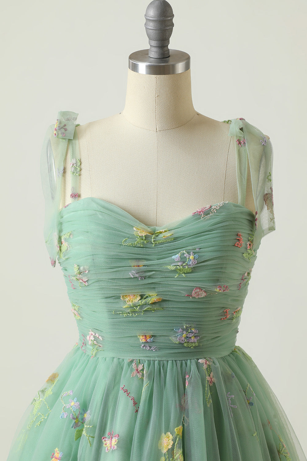Rachelle | Elegant Floral Embroidered Cocktail Dress 5