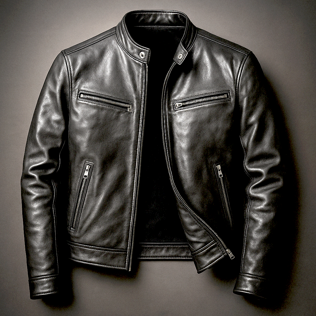 Randy | Classic Vintage Leather Jacket for Men 2