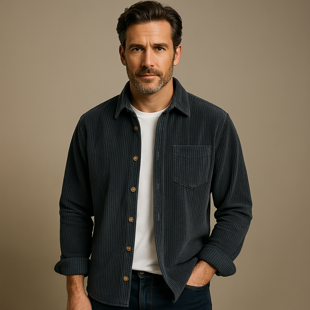 Ravian | Men’s Corduroy Shirt – Comfortable, Stylish & Versatile 1