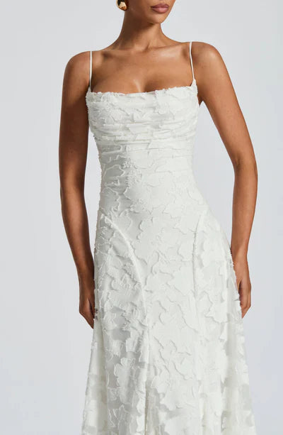 Ravina | Floral Maxi Dress Wedding Guest Elegant A-Line Style 7