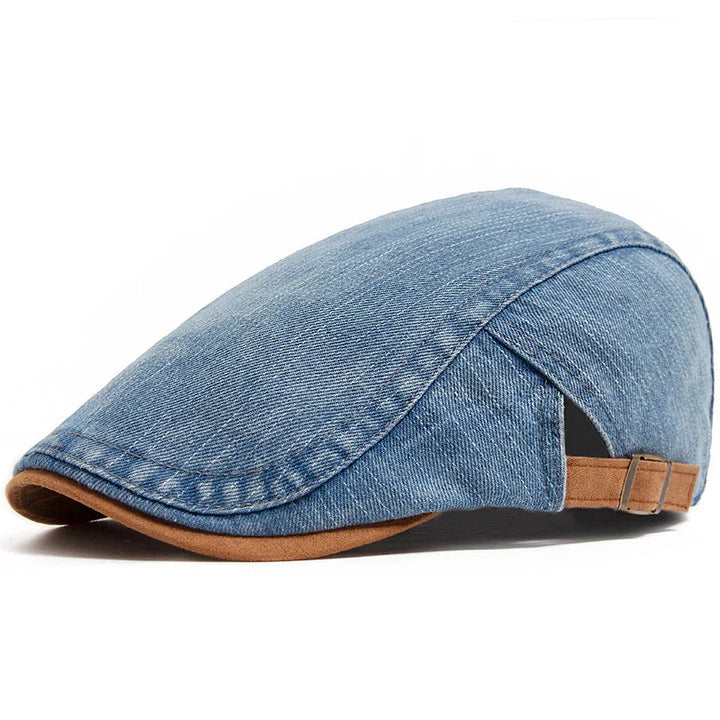 Ravon | Stylish Denim Flat Cap Hat 4