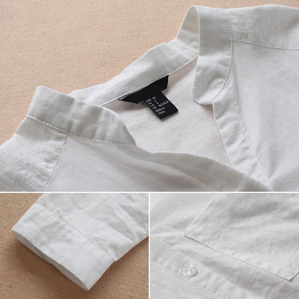 Remy | Elegant White Blouse – Breezy, Comfortable & Perfect for Summer Tops for Women 1