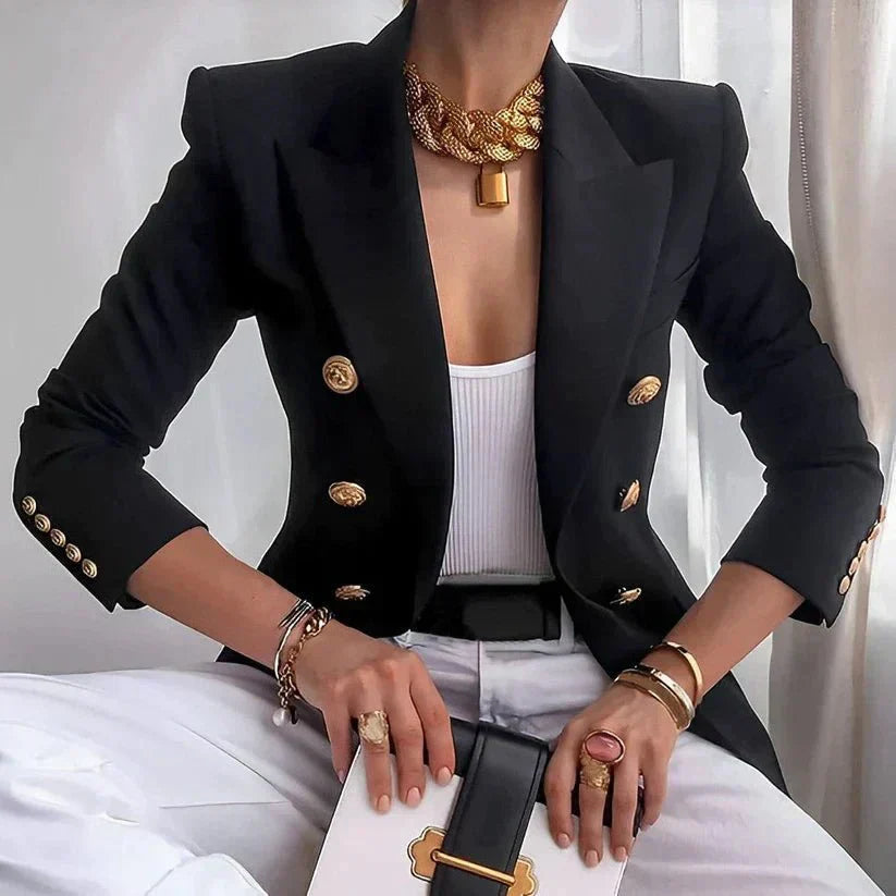 Renate | Elegant women's blazer with double buttons 0