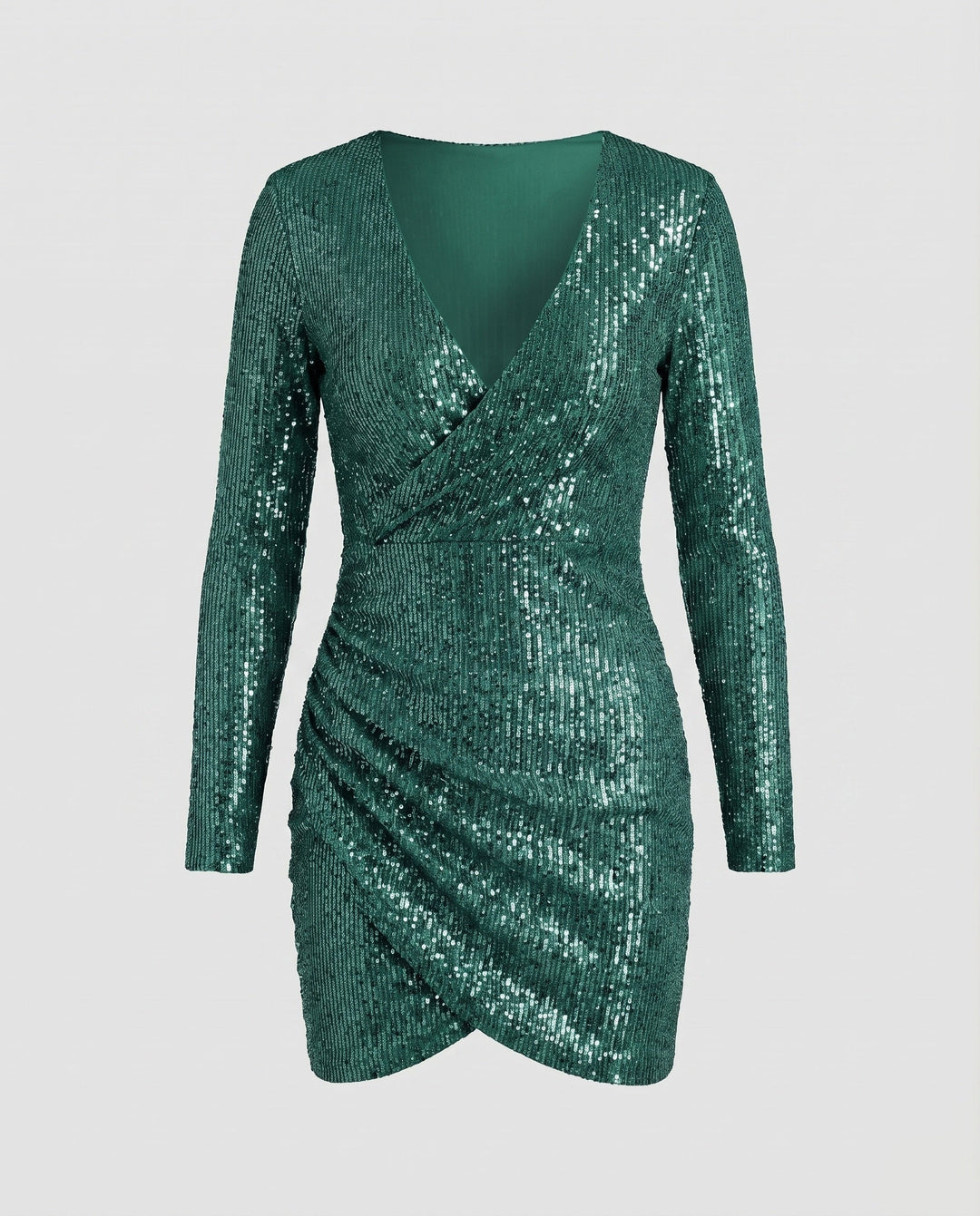 Rivelle | Women's Dress Cocktail Mini Wrap Detail Bodycon Elegant Fit 11