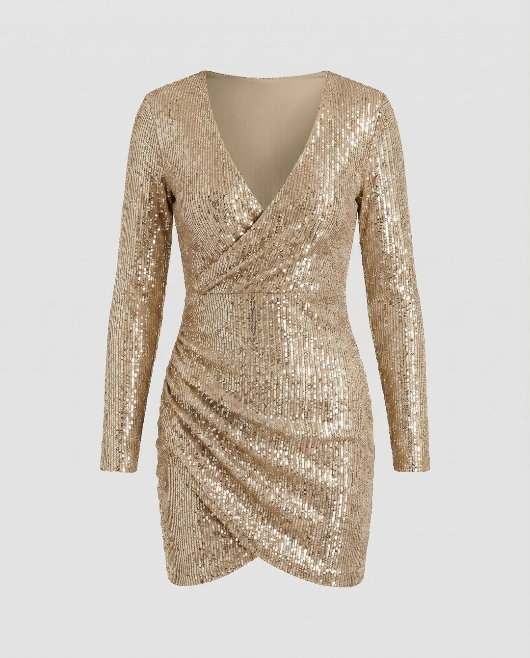 Rivelle | Women's Dress Cocktail Mini Wrap Detail Bodycon Elegant Fit 5