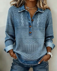 Elara | Gemütlicher Damenpullover mit Zopfmuster