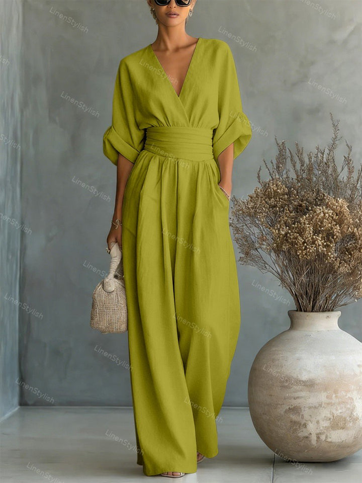 Rosie | Elegant and Sophisticated V-Neck Jumpsuit 6