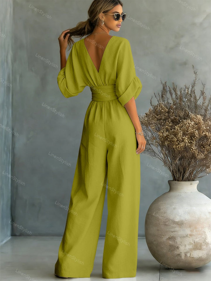 Rosie | Elegant and Sophisticated V-Neck Jumpsuit 7