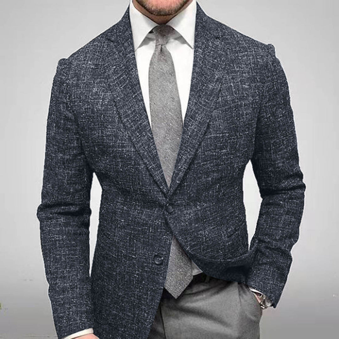 Ruben | Men’s Blazer Jacket – Slim Fit, Breathable Linen & Elegant 1