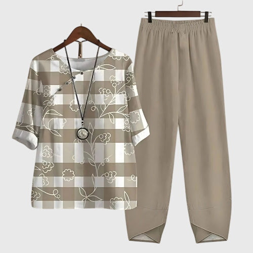 Ruby | Artistic And Comfortable Two-Piece Set 1
