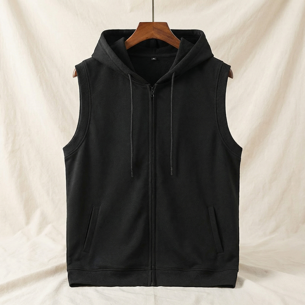 Samuel | Modern and Functional Sleeveless Hoodie 3
