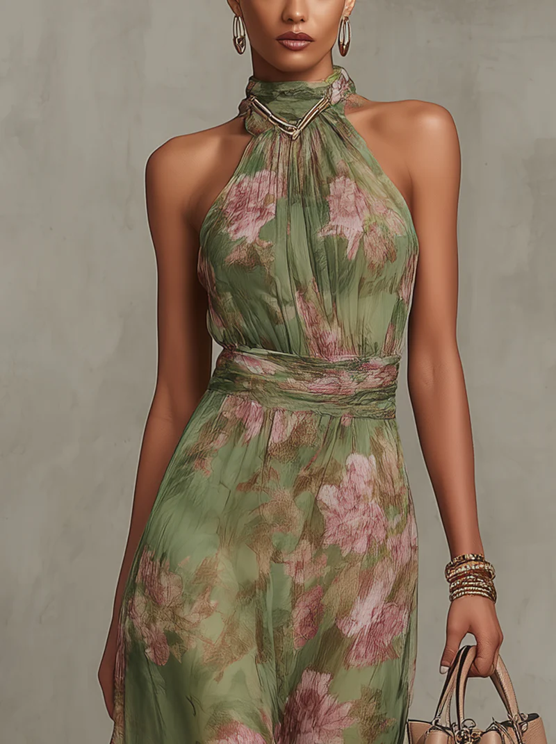 Sarina | Floral Maxi Dress Wedding Guest Elegant Summer Style 2