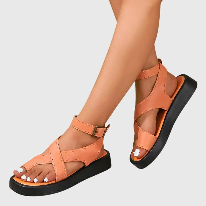 Scarlett | Bold Strappy Platform Gladiator Sandals 0