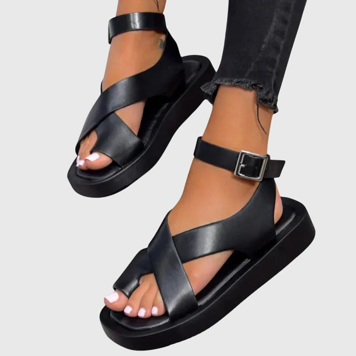 Scarlett | Bold Strappy Platform Gladiator Sandals 1