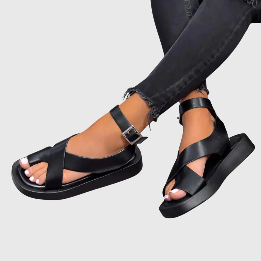 Scarlett | Bold Strappy Platform Gladiator Sandals 4